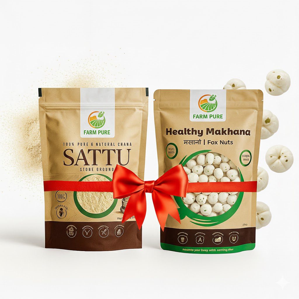 sattu & makhana combo